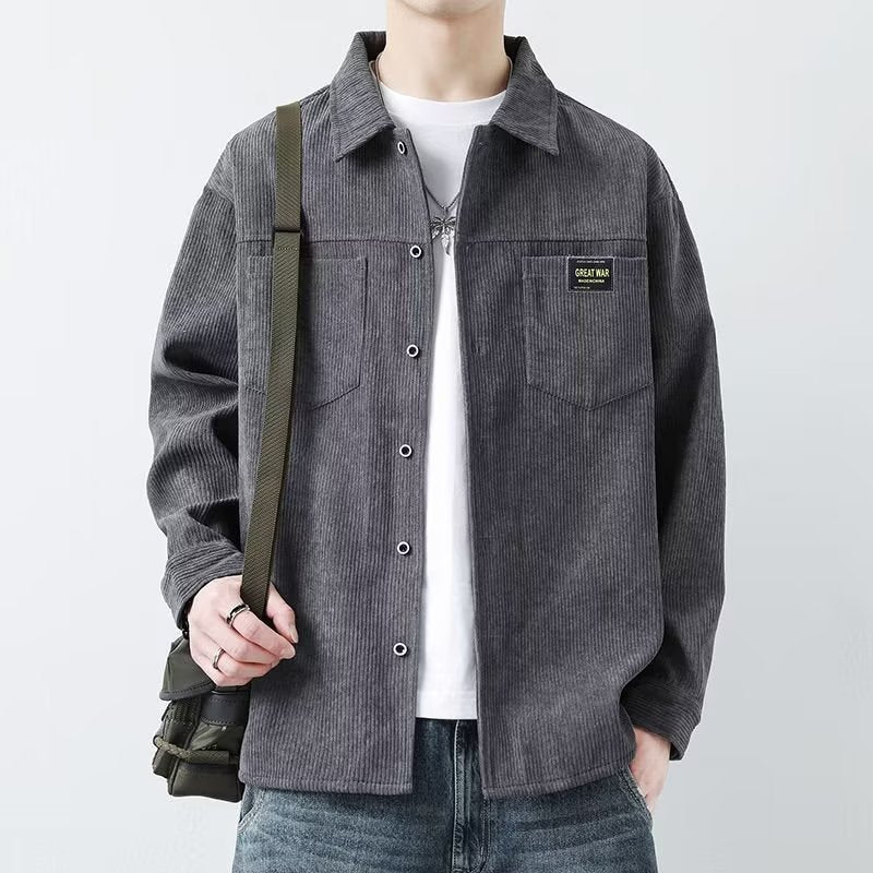 Men's Casual Long-sleeved Shirt