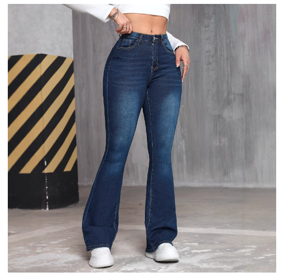 Womens Stretchy Slim-fit Jeans