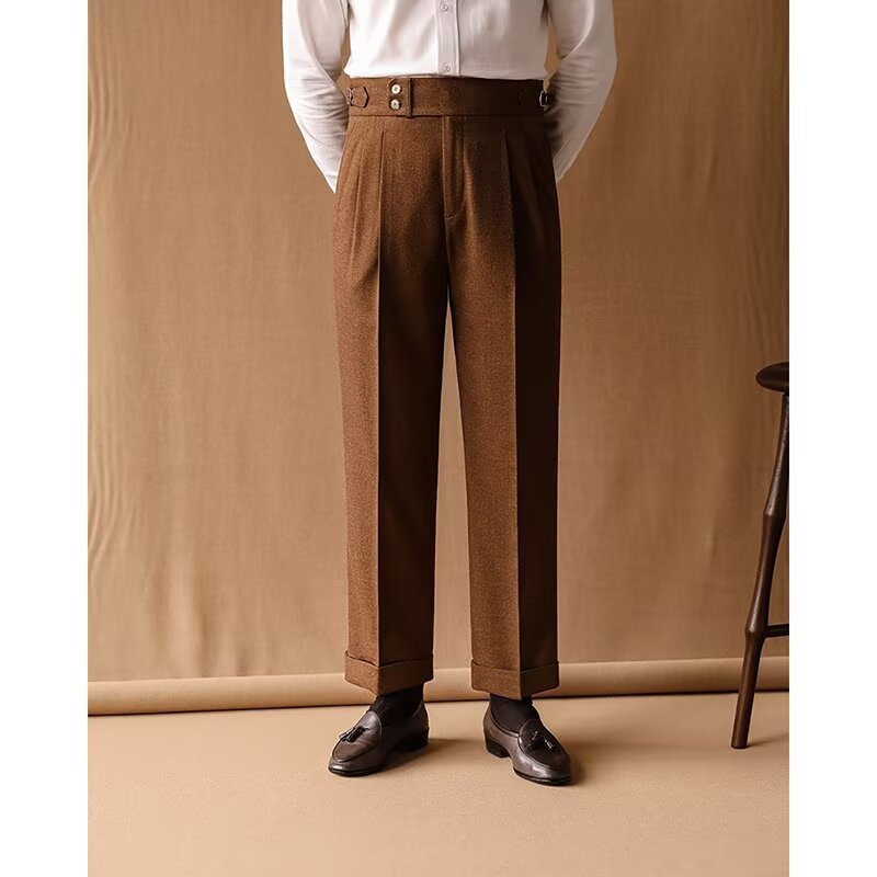 Mens High-Waist Pants