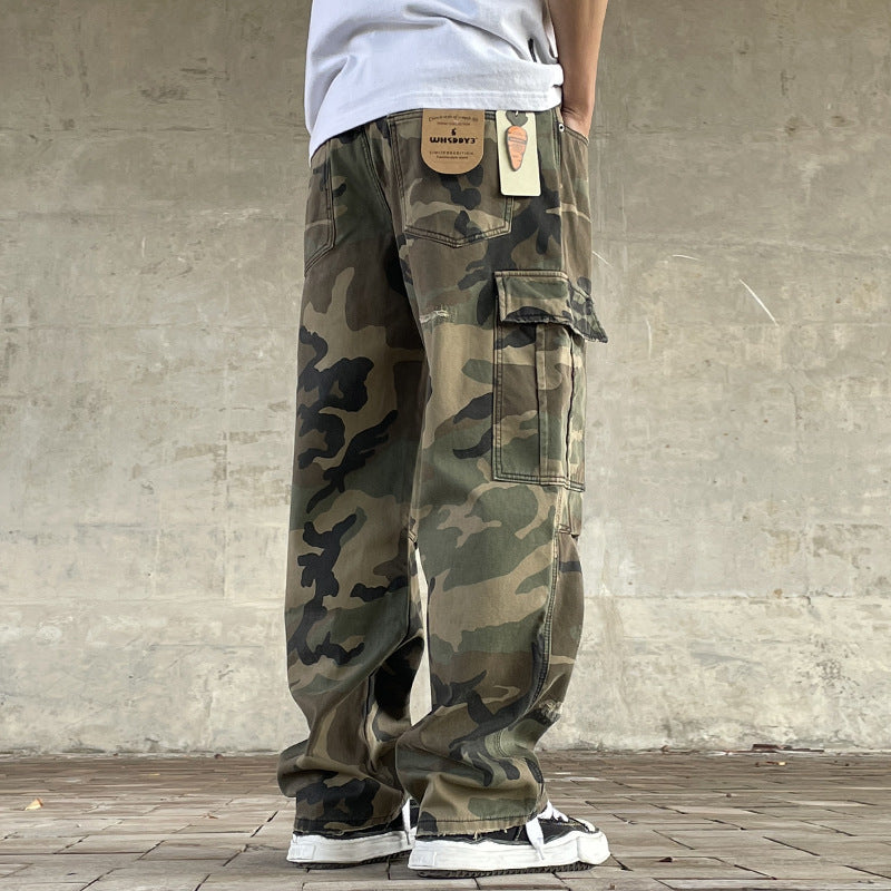 Mens American Camouflage Pants