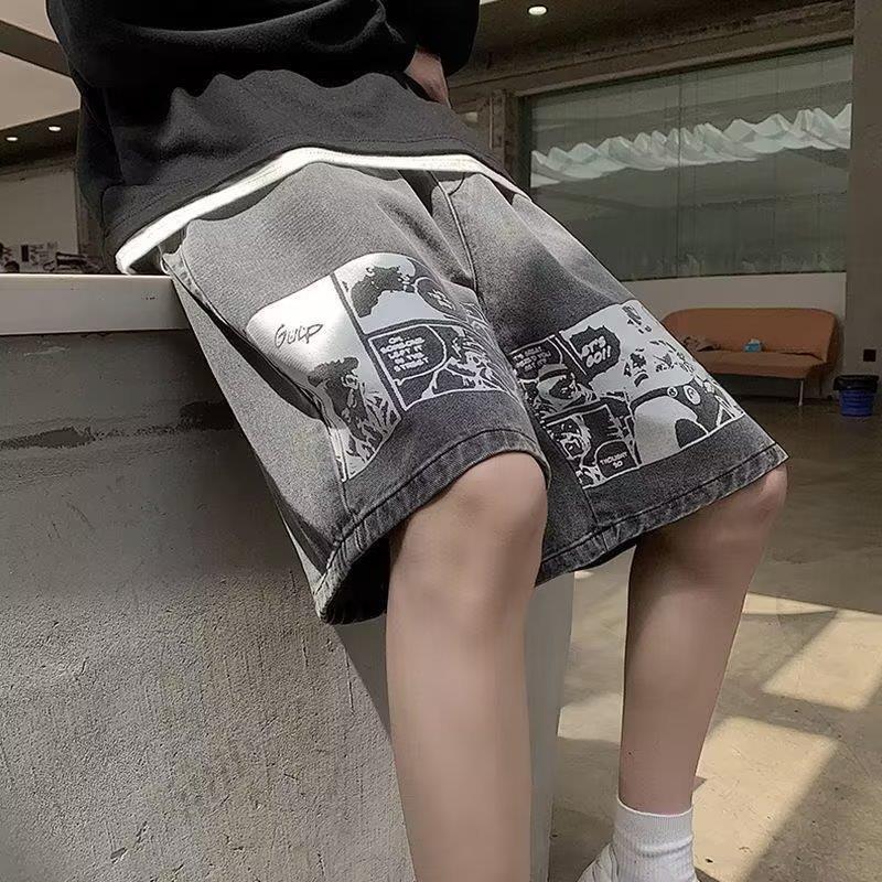 Men's Denim Shorts European