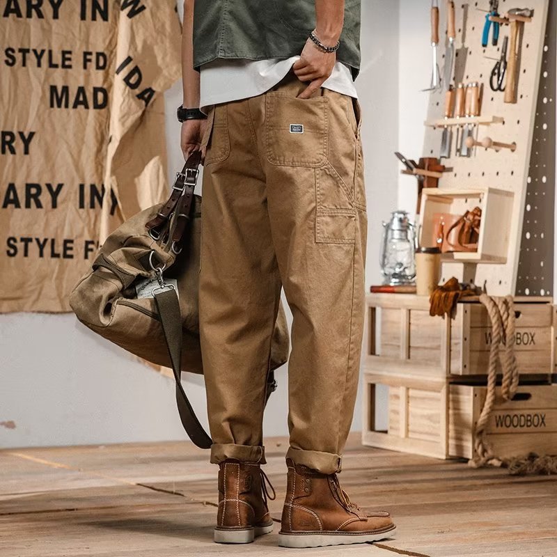American Retro Casual cargo Pants