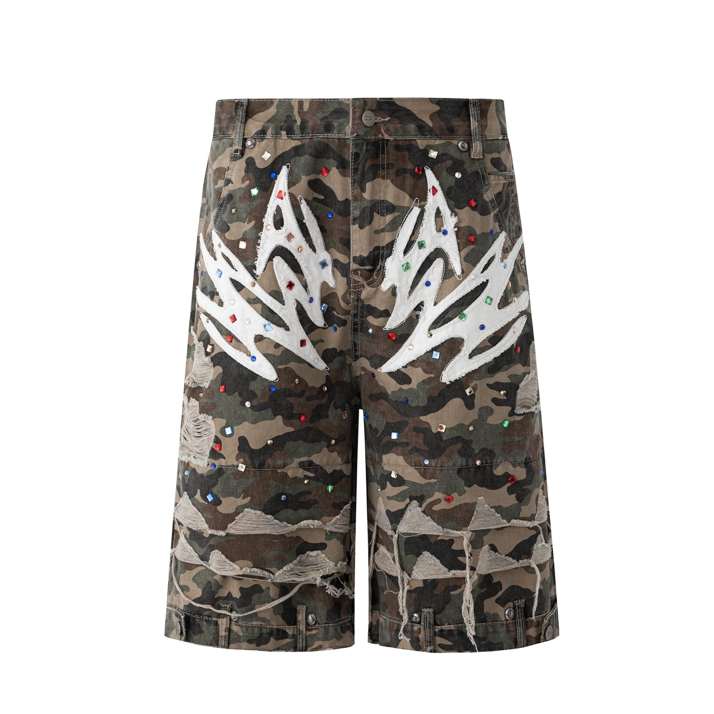 Men's Plus Size Cotton Summer New Cargo Shorts