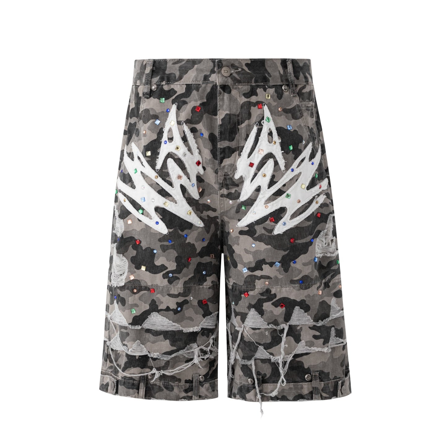 Men's Plus Size Cotton Summer New Cargo Shorts