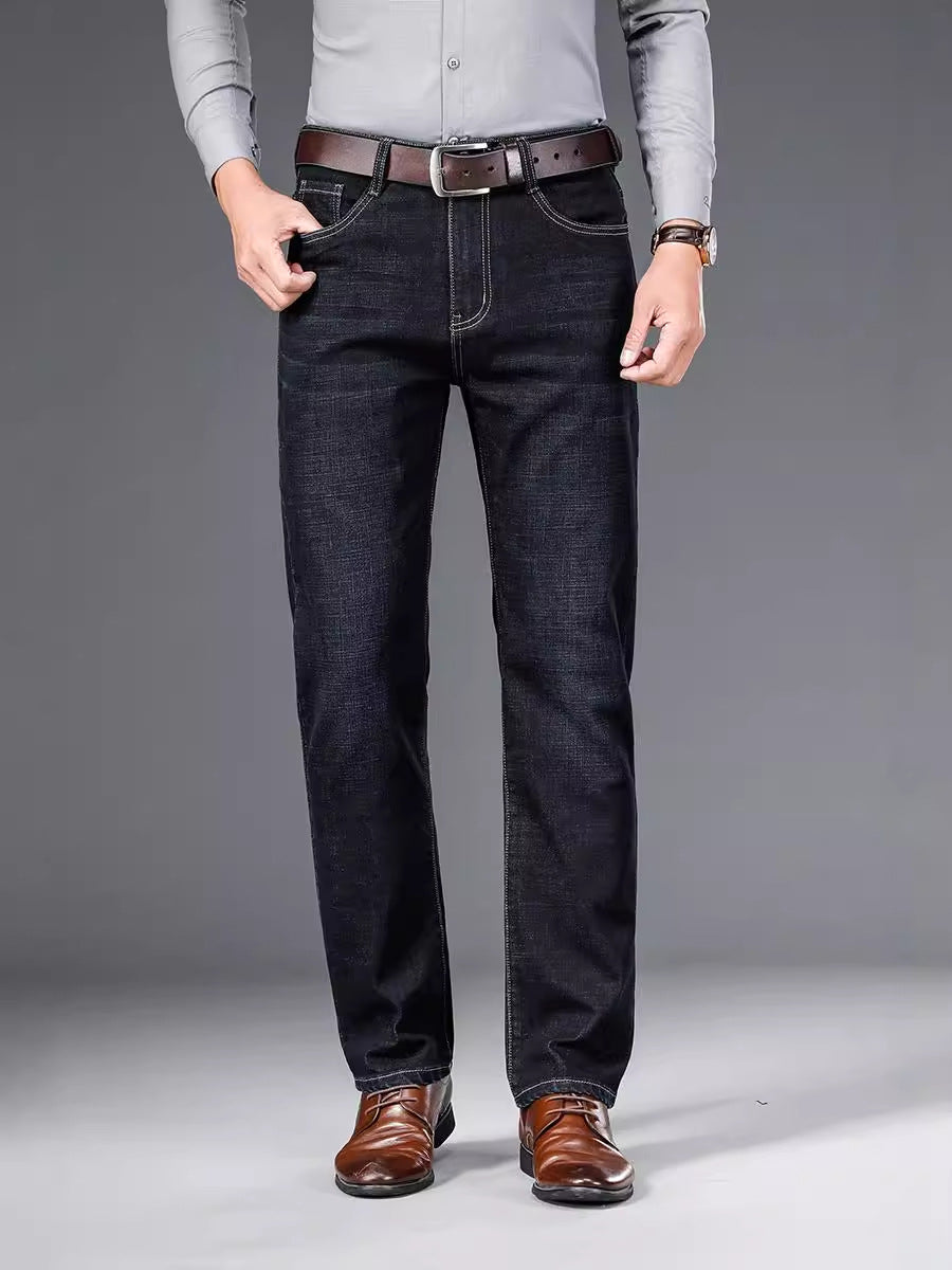 Men's Jeans Elastic Business jeans