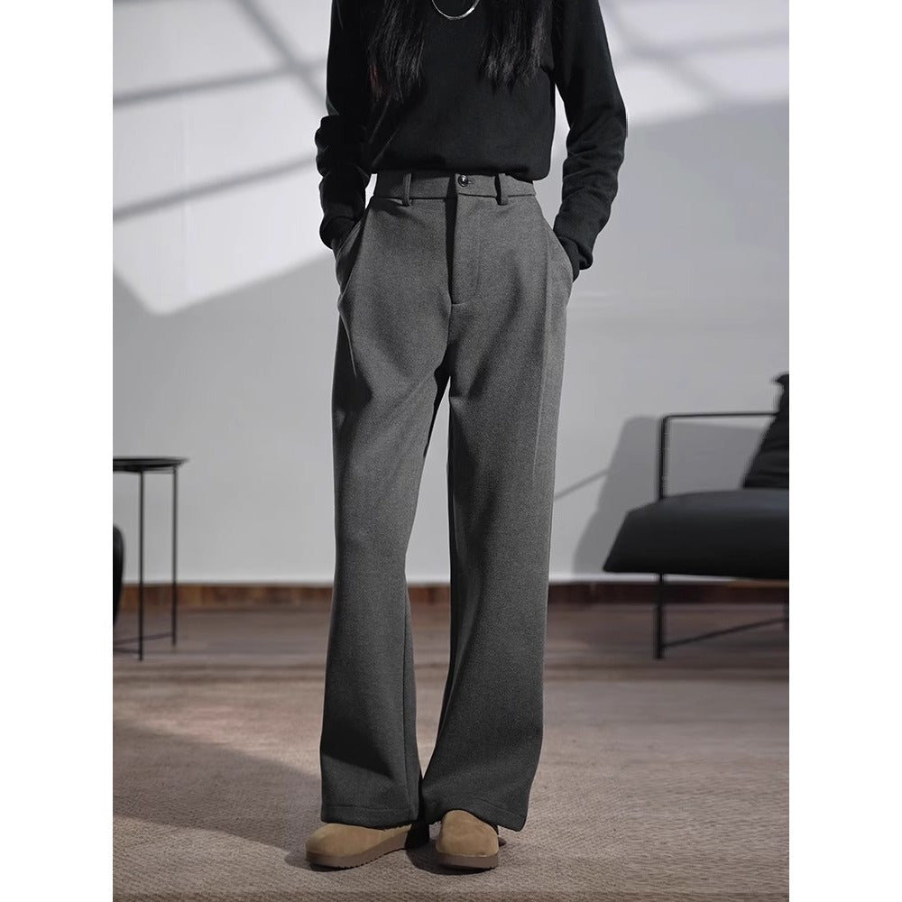 Mens Straight-leg Drapey Pants