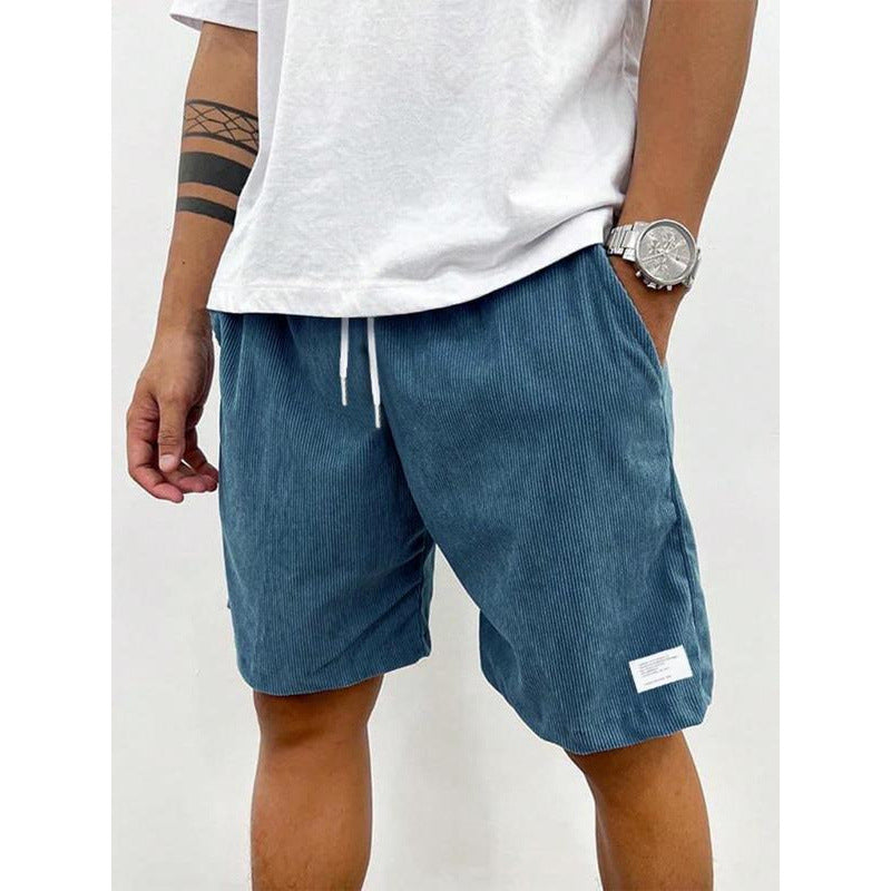 Solid Color Flip Men's Shorts