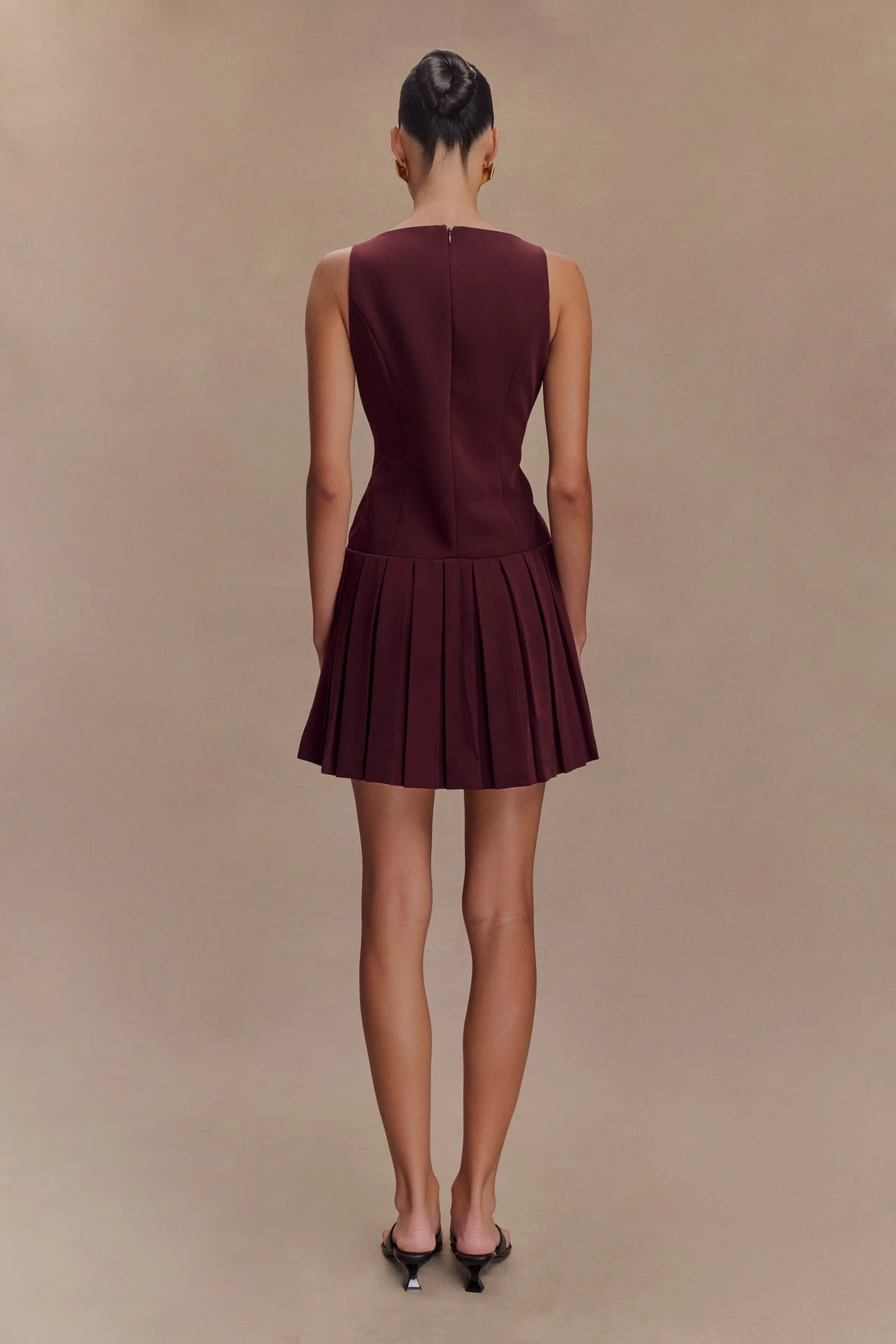 Elegant Pleated Dress