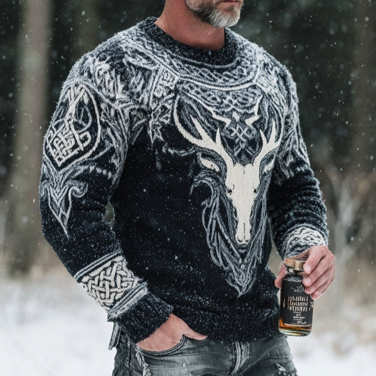 Drop-shoulder Sleeve Casual mens T-shirt
