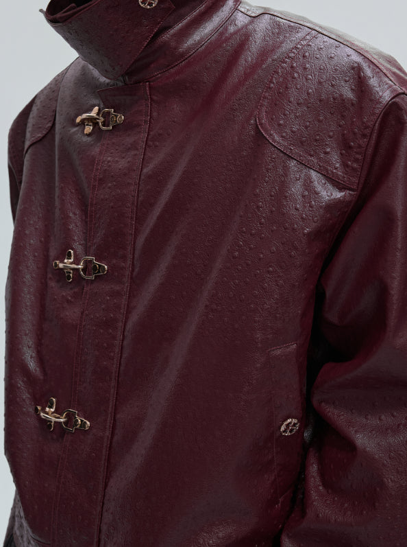 Padded Leather Jacket
