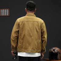 Loose-Fit Denim Jacket For Men