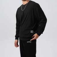 Striped Sports Hoodie With A Relaxed Fit And Dropped Shoulder Sleeves