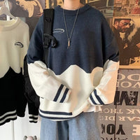Autumnwinter Crewneck Sweater For Men