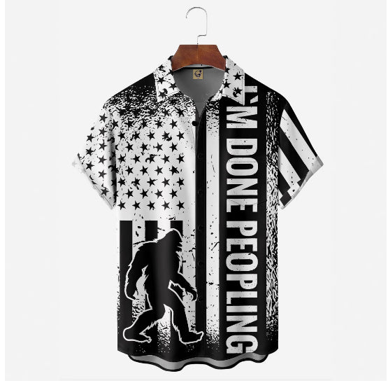 Loose Short Sleeve Shirt