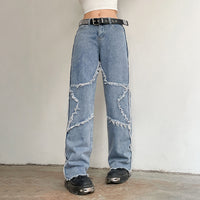 Symmetrical Pentagram Jeans