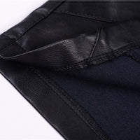 Fashion Sexy Slim High Waist PU Leather Skirt