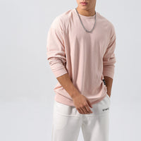 Striped Sports Hoodie With A Relaxed Fit And Dropped Shoulder Sleeves