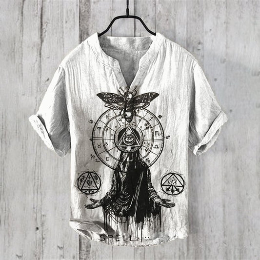 New Men's Long Sleeve Shirt 3D Stripe Print