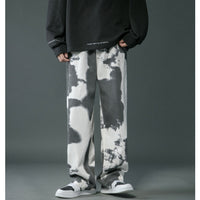 Tie Dyed Denim Pants