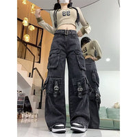 Womens Straight-leg Casual Pants
