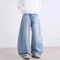 Advanced Sense Loose Slimming And All-matching Machete Mop Pants