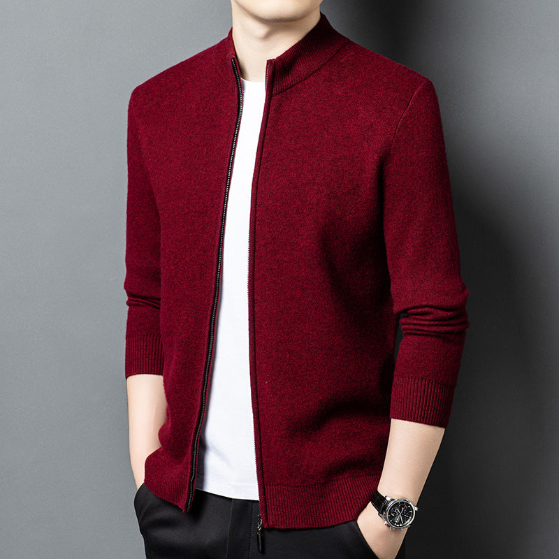 Men's Knitted Casual Jacket