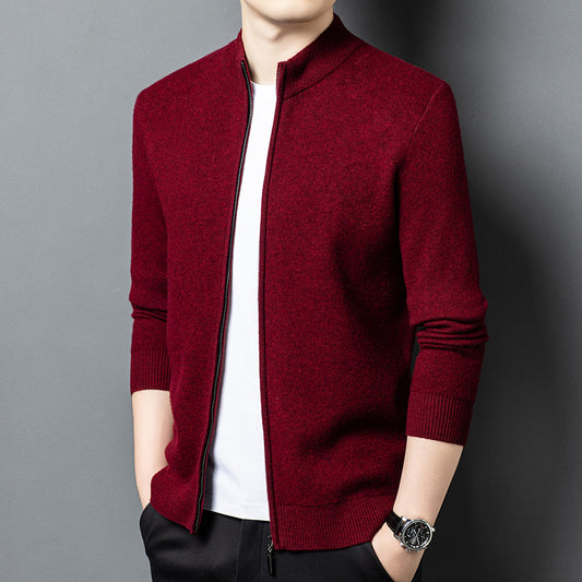 Men's Knitted Casual Jacket