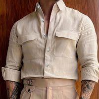 Men'sLong-sleeved Shirt