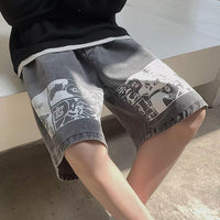 Men's Denim Shorts European