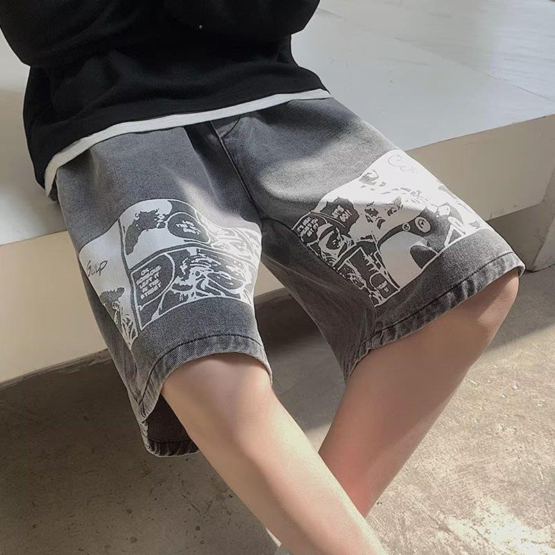 Men's Denim Shorts European