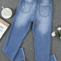 European And American Washed Jeans For Women