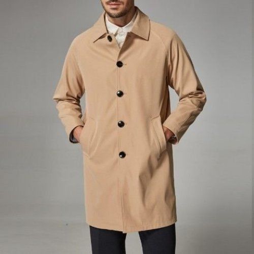 Men's Casual Trench Coat