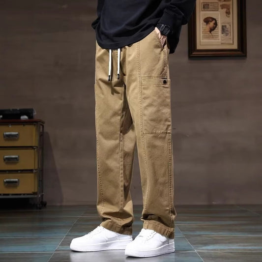 Mens Slim-fit American Pants