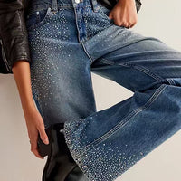 Womens Straight-leg Jeans