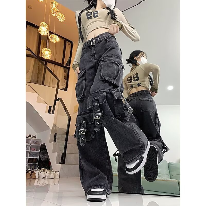 Womens Straight-leg Casual Pants