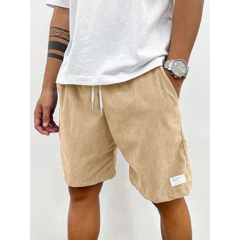 Solid Color Flip Men's Shorts