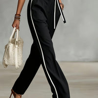 Womens Loose-fitting Versatile Trousers