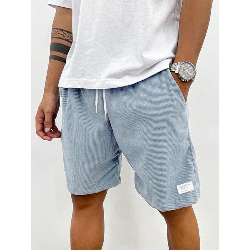 Solid Color Flip Men's Shorts