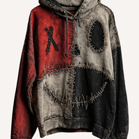 Fashion Casual Printed Polyester Sweater