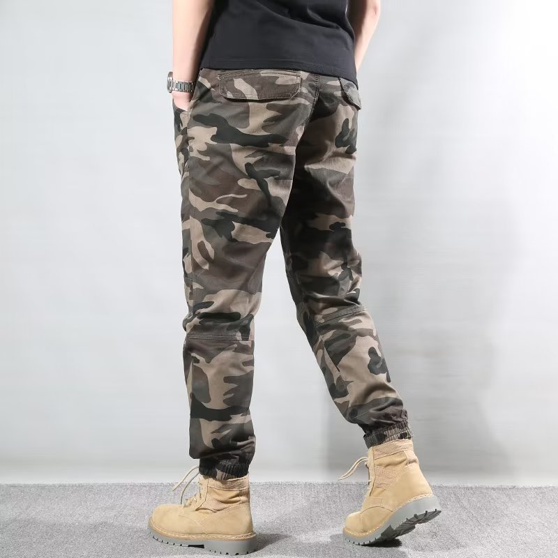 Retro Camo Ankle-Fit Pants