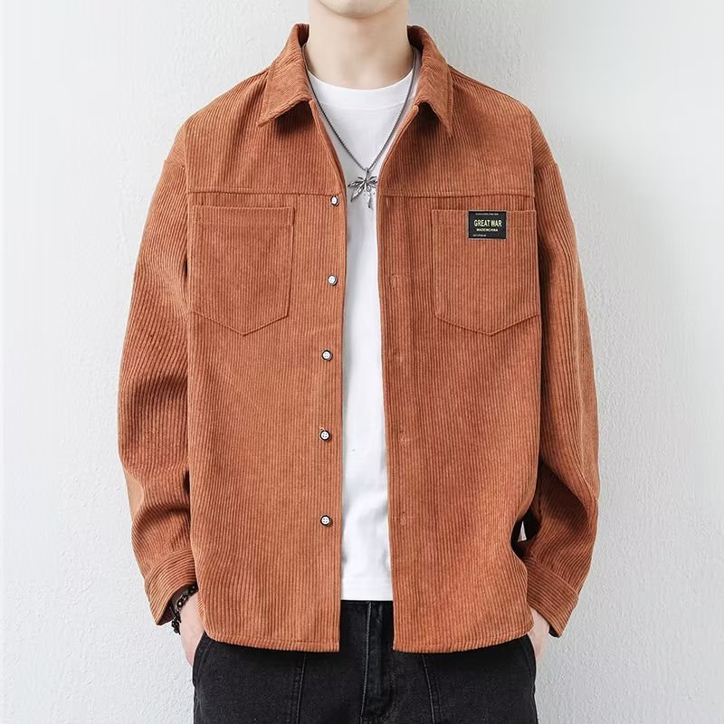 Men's Casual Long-sleeved Shirt