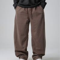 Mens Drawstring Casual Pant