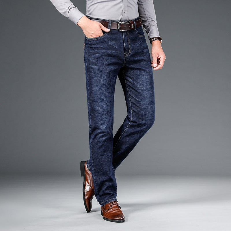 Men's Jeans Elastic Business jeans