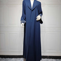 Muslim Modest Women's Arab Abaya Cardigan Robe