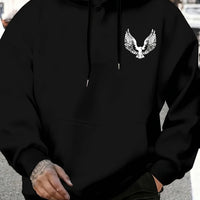 Casual Loose-fitting  Hooded Sweatshirt For Warmth