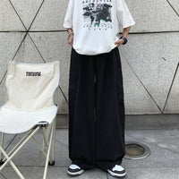 Straight-leg, Oversized Pants