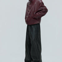 Padded Leather Jacket