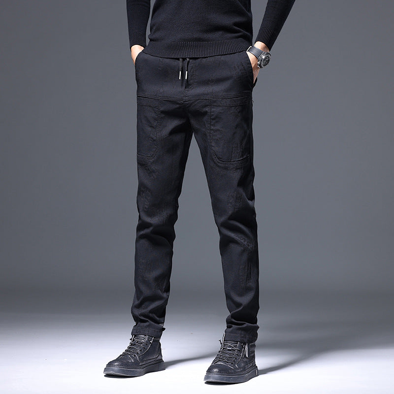 Mens Casual Slim-fit pants