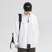 Oxford Cotton  Loose Casual Men's Shirt