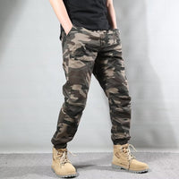 Retro Camo Ankle-Fit Pants